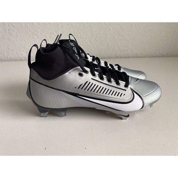 Nike Vapor Edge Pro 360 2 Grey Black Football Cleats DA5456-002 Men’s Sz 8.5 - Picture 3 of 10